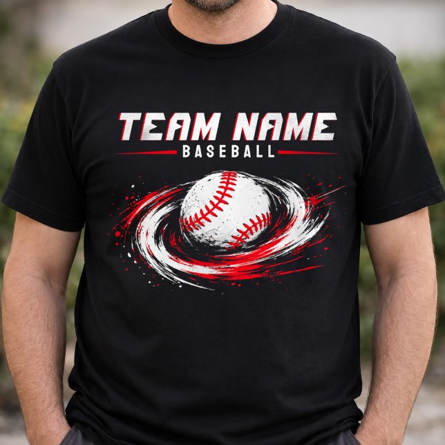 Camisa de time de beisebol personalizada com o nom (Criador carregado)