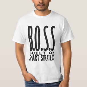 Camisa De Tipografia De Design De Estratégia Intel