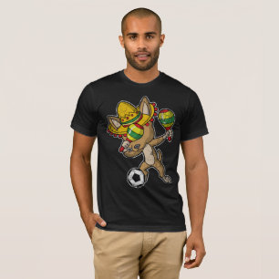 Camisa de toque ligeiro da solha do futebol do cã
