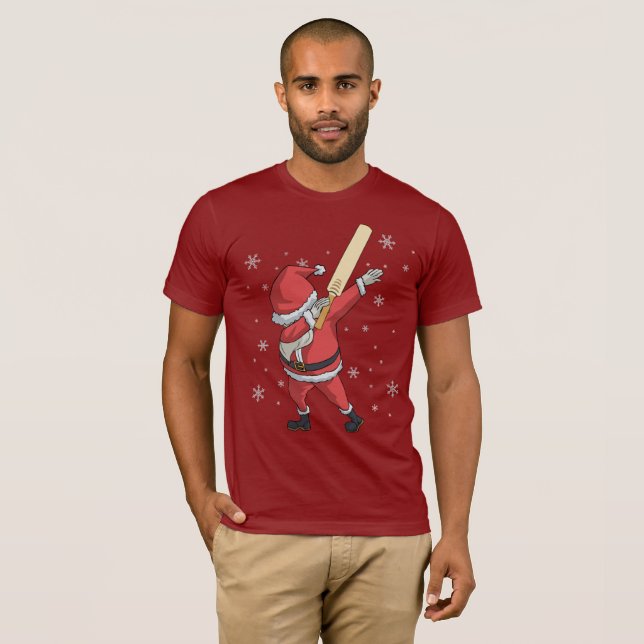 Camisa de toque ligeiro do presente do Natal de (Frente Completa)