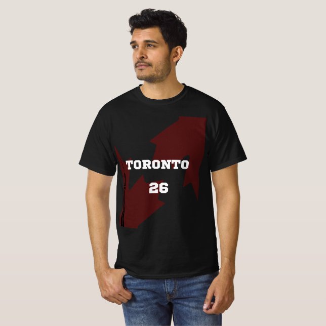 Camisa de Toronto 2026 Cidade-sede da Copa CN Towe (Frente Completa)