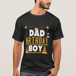 Camisa de Trabalho de Construção do Pai do Menino