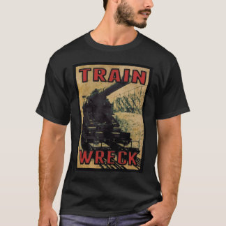 Camisa de TrainWreck SOS das caras