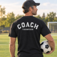 Camisa de Treinador com Nome Personalizado, Camise