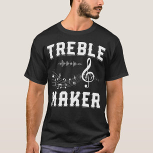 Camisa De Trepador Limpa Camisa Notas De Música Sh