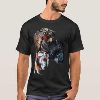 Camisa de três cavalos
