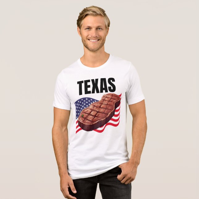 Camisa de três lâminas do Texas Men+Canvas (Frente Completa)