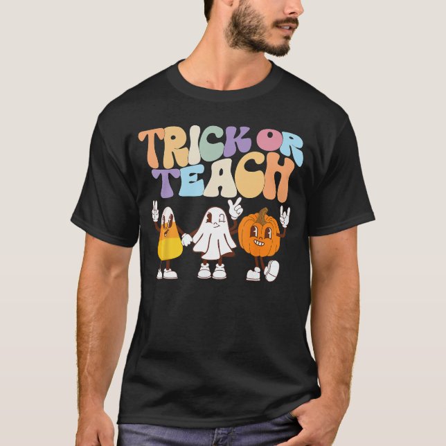 Camisa de Treta ou Receba Menino Professor de Hall (Frente)