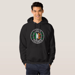 Camisa de Trevo de Bandeira Irlandesa Lucky Charme