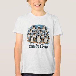 Camisa De Triblagem Da Cousin Crew