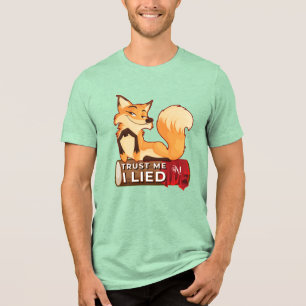 Camisa De Tripla Blenda : Confie Em Mim (Verde)