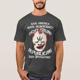 Camisa de Trump com Manchas de Urina Palhaço Cadáv