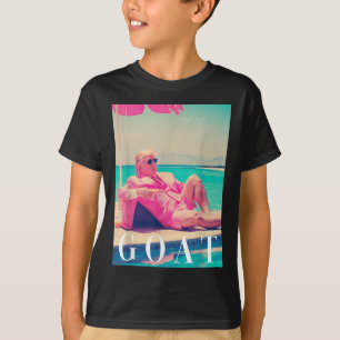 Camisa De Trump Goat Verão De 2024 Dona Rosa Funny