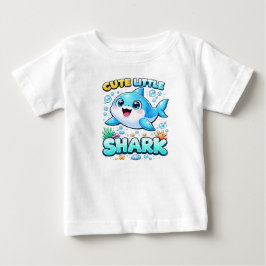 Camisa de Tubarãozinho Fofo para Meninas