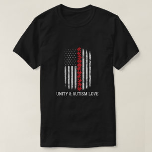 Camisa de Unidade da Bandeira Americana de Conscie