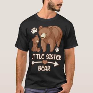 camisa de urso de irmãzinha, camisa de urso de irm