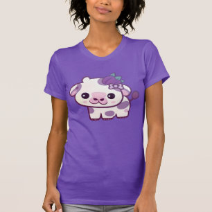 Camisa de Vaca Plumberry Kawaii Roupas Kawaii 