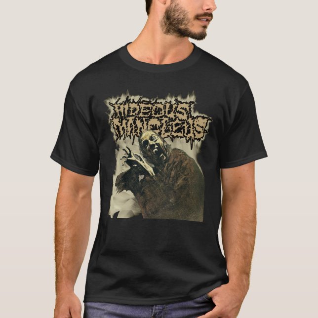 Camisa de Vampiro Mangleus Psycho Hideus (Frente)