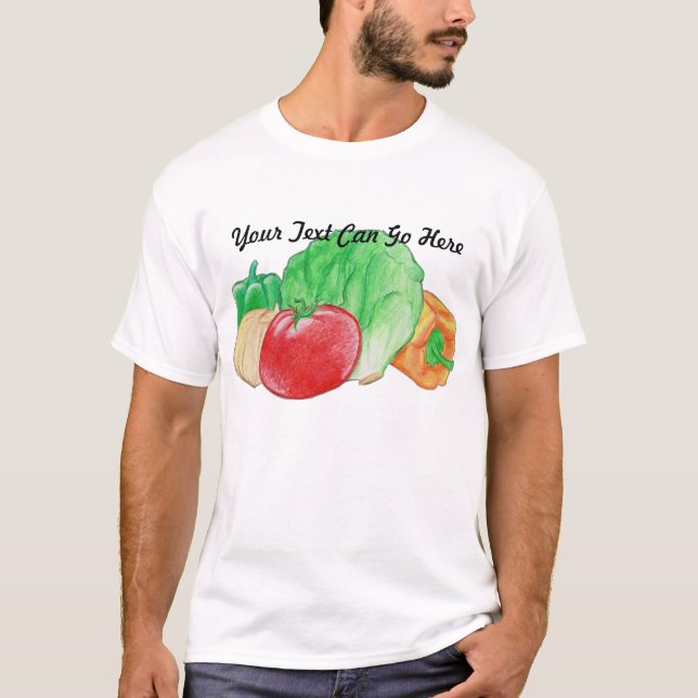Camisa de vegetação fresca (Frente)