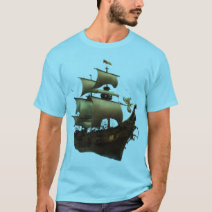 Camisa de vela e âncora - Navegando a Viagem da Vi