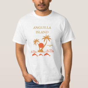 Camisa de Verão de Luxo da Ilha de Anguilla no Car