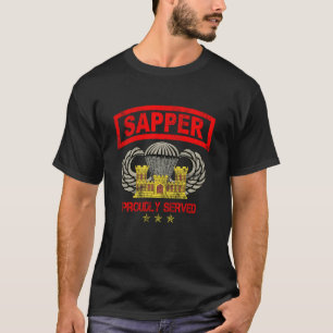 Camisa de Veterano de Engenheiro de Combate Sapado