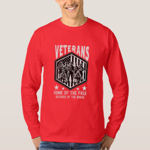 Camisa de Veterano dos EUA   PNG de Veterano dos E