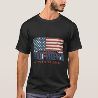 Camisa de Veterano Orgulhoso | Serviu Com Honra Ca