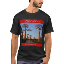 Camisa de Viagem Baobab Alley, Madagascar