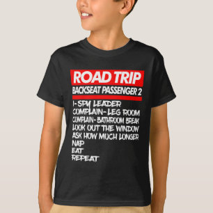 Camisa De Viagem Da Família Fria Férias Férias Fre