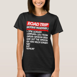Camisa De Viagem Da Família Fria Férias Férias Fre