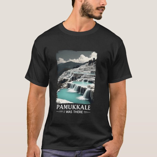 Camisa de Viagem Pamukkale Turkey (Frente)