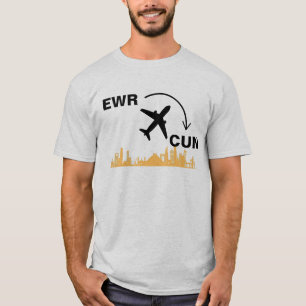 Camisa de viagem para Cancun México