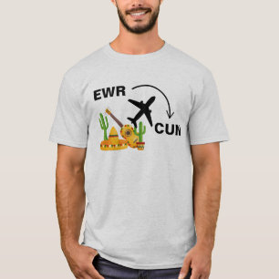 Camisa de viagem para Cancun México