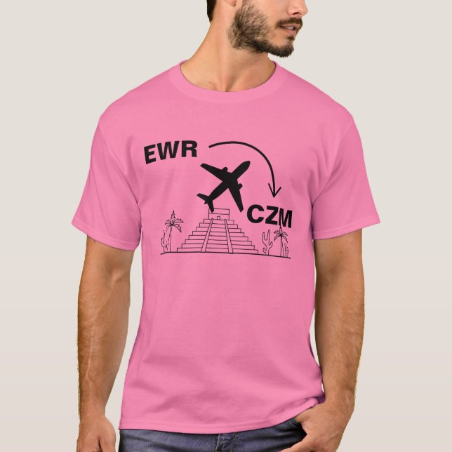 Camisa de viagem para Cozumel México (Frente)