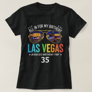 Camisa de Viagem Personalizável do Grupo de Aniver