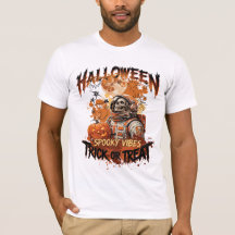Camisa de Vibrações Assustadoras de Halloween | Es