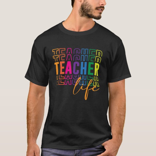Camisa de vida do professor | Dia de Apreciação do (Frente)