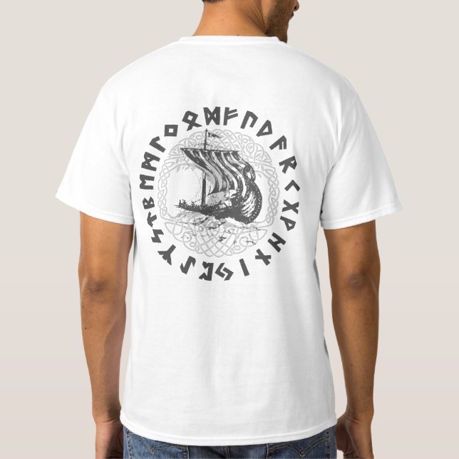 CAMISA DE VIKING DO VALOR (Verso)