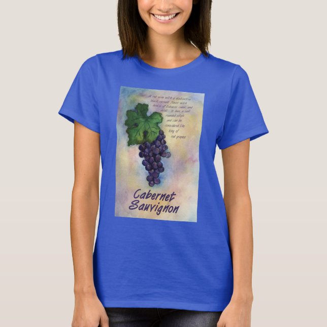 Camisa De Vinho Cabernet Sauvignon (Frente)