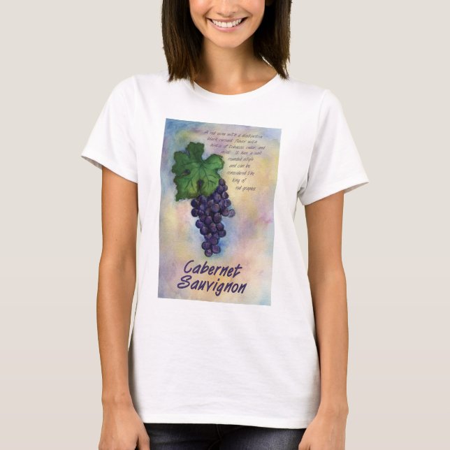 Camisa De Vinho Cabernet Sauvignon (Frente)