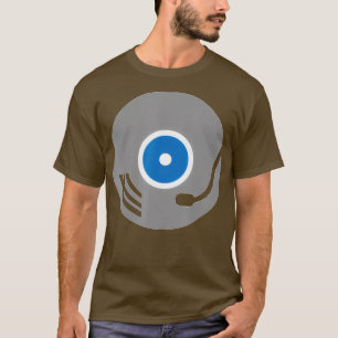Camisa de vinil Tempos de música turntable para D