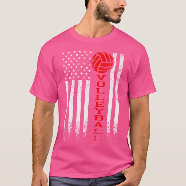 Camisa De Voleibol Americana Para Meninos (Frente)