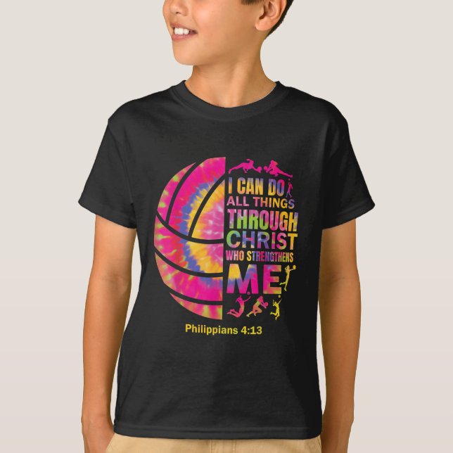 Camisa de Voleibol T Meninas adolescentes Mulheres (Frente)