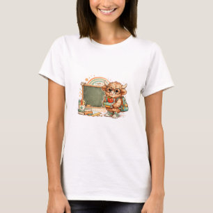 Camisa de Volta às Aulas da Vaca das Terras Altas