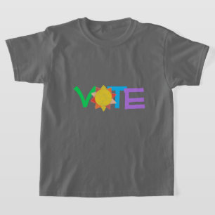 Camisa de Voto Sol GOTV / Vote com Sol