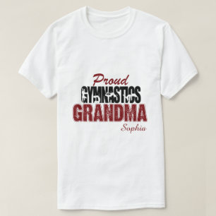 Camisa de vovó da ginástica personalizada RD, Rhin