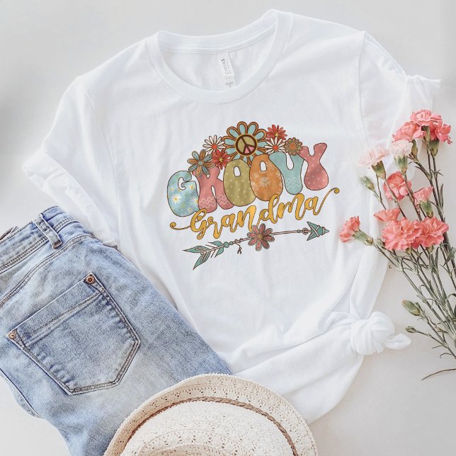 Camisa De Vovó Grosseira Para Mulheres, Família Gr (Criador carregado)