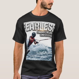Camisa de Wakeboard Destemida, Conquistar Ondas Es