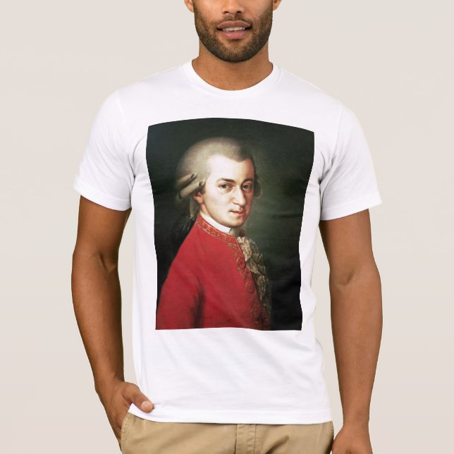 Camisa de Wolfgang Amadeus Mozart (Frente)